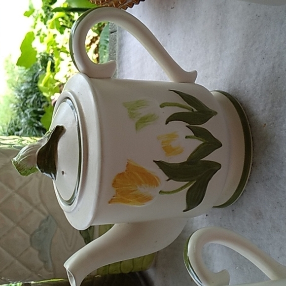 Forever Yours Japan tea pot creamer sugar dish set - Picture 4 of 5